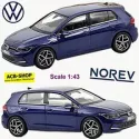 Vw Golf Viii Type Cd 2019-23 Blue Metallic 1:43 Norev 840134