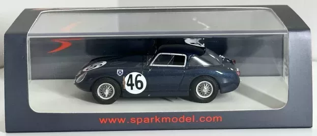 Spark Austin Healey Sprite Coupe Team Ecurie Ecosse N 46 24h Le Mans 1961 N.sanderson A.mckay 1:43 S4127