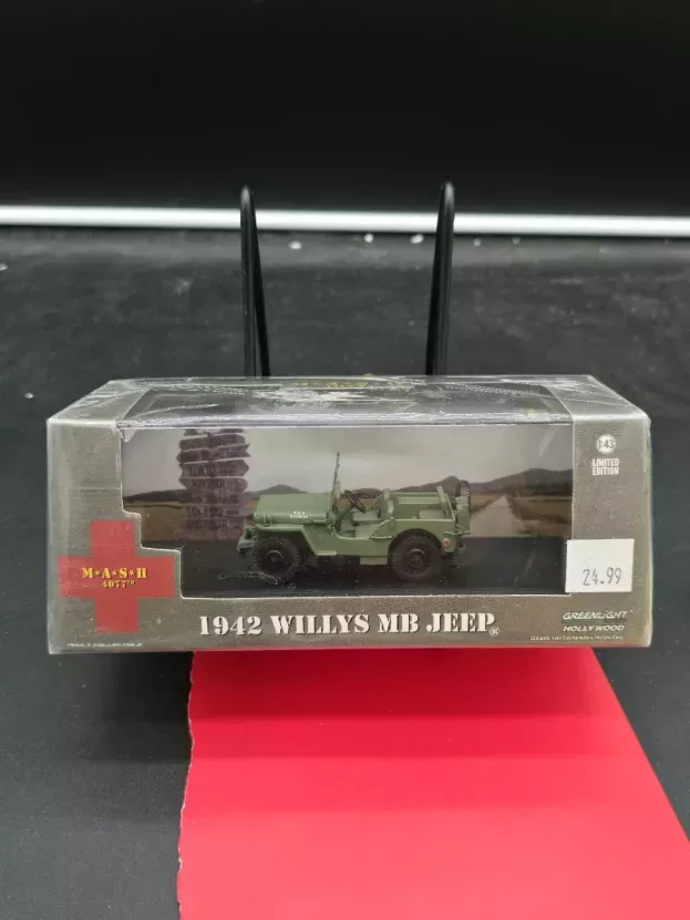 Greenlight Jeep Willys Mb Open 1942 M-a-s-h 1:43 86589