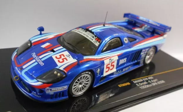 IXO Models Saleen S7r N 55 1000km Spa 2006 S.ortelli S.ayari 1:43 GTM046