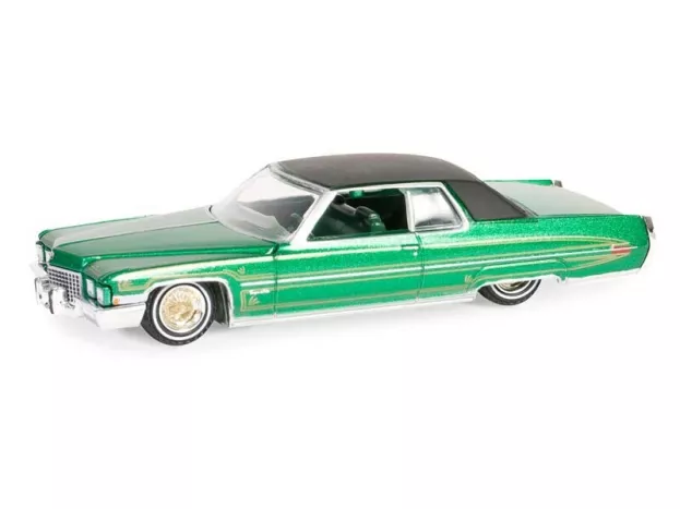 Greenlight Cadillac Coupe Deville Lowrider 1971 1:64 63060E