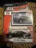 Greenlight 1:64 GL Muscle 1970 Dodge Charger Black 13170-B Diecast Chase Car
