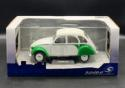 SOLID 1:18 DIE CAST METAL CAR CITROEN 2CV6 DOLLY 1985 WHITE GREEN S1805025