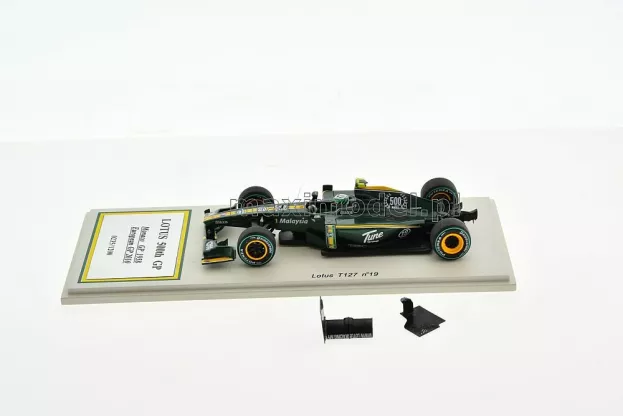 Spark Lotus F1 T127 N 19 500th Gp European 2010 H.kovalainen 1:43 S3009