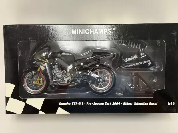 Minichamps Yamaha Yzr-m1 Test Preseason Test Pre Stagione 2004 Valentino Rossi 1:12 122043946