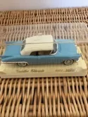 Solido Cadillac Eldorado Blue #4501 Vintage 1:43 Scale w/ Case France