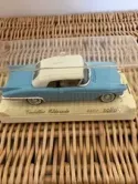 Solido Cadillac Eldorado Blue #4501 Vintage 1:43 Scale w/ Case France