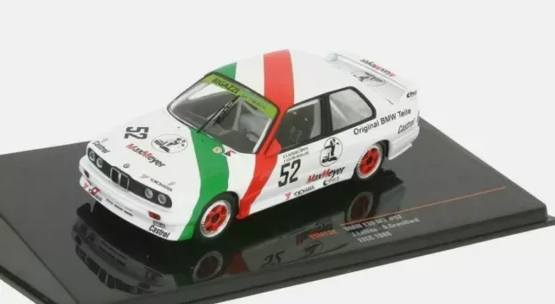 IXO Models Bmw 3-series M3 e30 Team Bmw Bigazzi N 52 Etcc Season 1988 J.laffite O.grouillard 1:43 GTM132