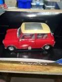 1964 MINI COOPER S 1/18 Scale Metal Diecast Ref. 8022 Red/White MADE IN FRANCE