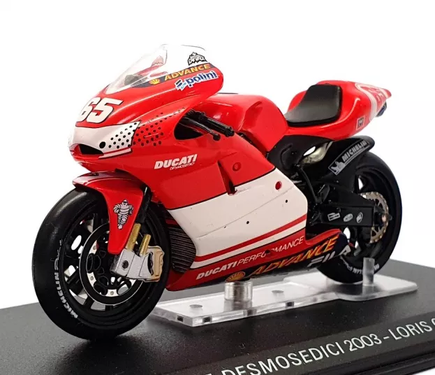 IXO Models Ducati Desmosedici N 65 Season Motogp 2003 L.capirossi 1:24 RAB067