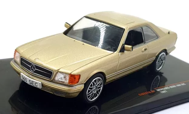 IXO Models Mercedes S-class 560sec c126 1981 1:43 CLC537N.22