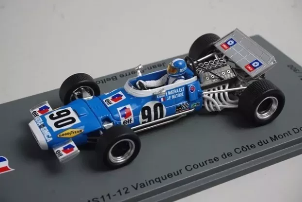 Spark Matra F1 Ms11-12 N 90 Winner Cote Du Mont-dore Race 1970 J.p.beltoise 1:43 SF246