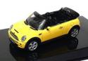 Autoart 1/43 Scale Diecast 54851 - Mini Cooper S Cabriolet - Yellow