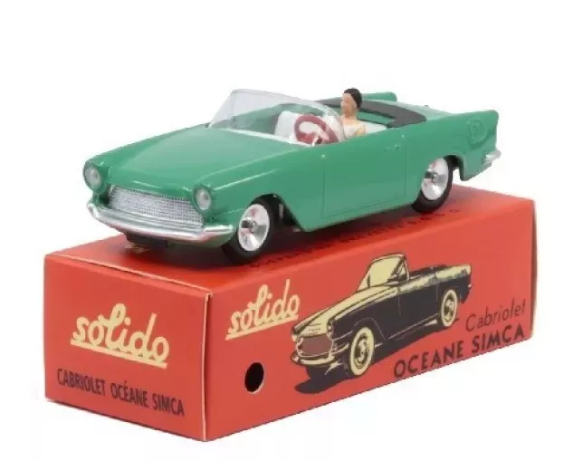 Solido Simca Oceane Cabriolet Open 1956 1:43 1001101