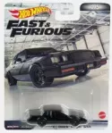 Hot Wheels 1:64 Fast & Furious 1987 Buick Regal GNX Black Diecast Model HCP16 