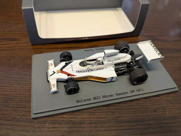 Spark Mclaren F1 M23 N 7 Winner Sweden Gp 1973 Denny Hulme 1:43 S5392
