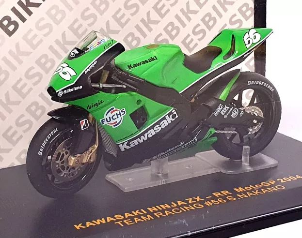 IXO Models Kawasaki Ninja Zx-rr Team Racing N 56 Season Motogp 2004 S.nakano 1:24 RAB082