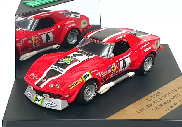 Vitesse Chevrolet Corvette N 4 24h Le Mans 1972 D.heinz B.johnson 1:43 L128