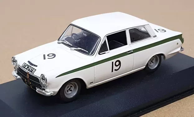 Minichamps Lotus Cortina Mki 6h Brands Hatch 1964 Winner Whitmore Procter 1:43 400648219