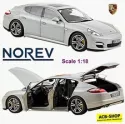 Porsche Panamera Turbo 2009-13 Silber Silver Metallic 1:18 Norev 187609