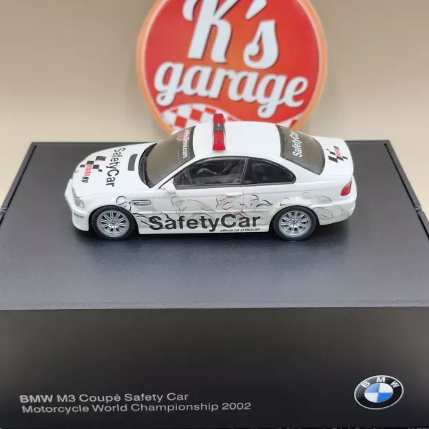 Minichamps Bmw 3-series M3 Coupe Safety Car Championship Motogp 2002 1:43 80420145804
