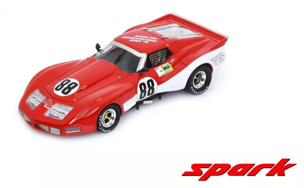 Spark Chevrolet Corvette C3 7.0l V8 Team D.rowe N 88 24h Le Mans 1980 J.bienvenue B.adam D.rowe 1:43 S6390