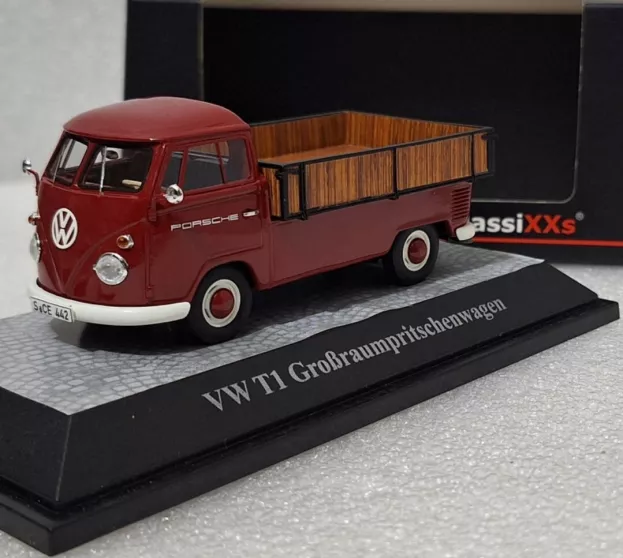 Premium Classixxs Volkswagen T1 Pick-up Porsche Transporter 1965 1:43 18505
