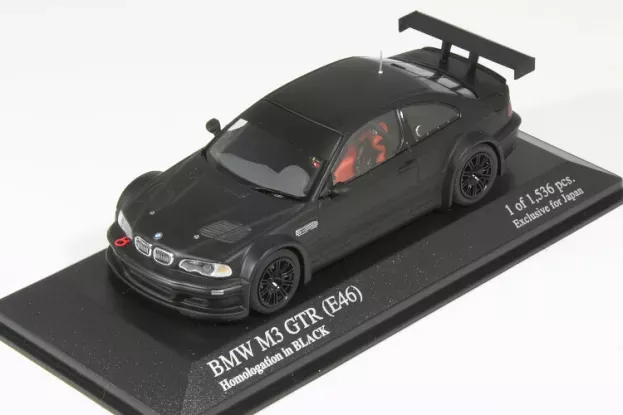 Minichamps Bmw 3-series M3 Gtr E46 Street 2001 1:43 403012193