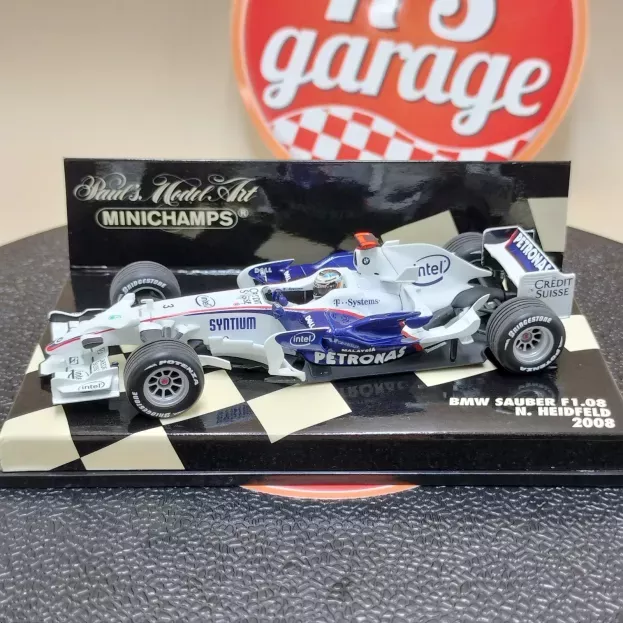 Minichamps Bmw F1 Sauber F1.08 N 3 Race Version 2008 N.heidfeld 1:43 400080003