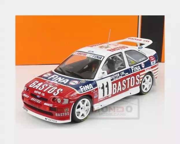 IXO Models Ford Escort Rs Cosworth Bastos N 11 Rally Ypres 1995 M.duez D.grataloup 1:24 24RAL017B