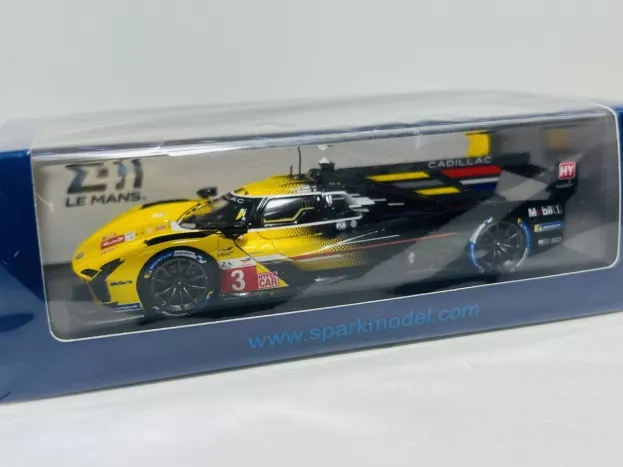 Spark Cadillac V-series-r Lmc55r 5.5l V8 Team Cadillac Racing N 3 4th 24h Le Mans 2023 S.bourdais S.dixon R.van Der Zande 1:43 S8721