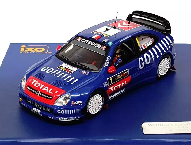 IXO Models Citroen Xsara Wrc N 1 Winner Rally Cyprus 2006 S.loeb D.elena 1:43 RAM270