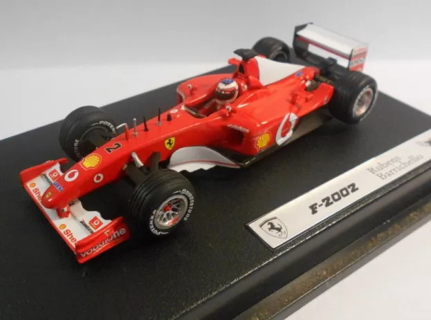 Hot Wheels Ferrari F1 F2002 N 2 Race Version 2002 R. Barrichello 1:43 54619