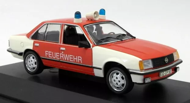 Schuco Opel Rekord E Fire Engine 1977 1:43 03423