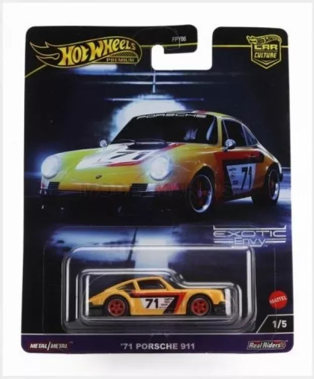 Hot Wheels Porsche 911 901 N 71 Racing 1971 1:64 HKC80-FPY86