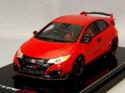 TSM MODEL Honda Civic Type R 2015 Milan Red Solid TSM164391 1/43 Minicar