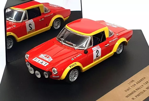 Vitesse Fiat 124 Abarth N 2 Winner Rally Tap 1974 Pinto 1:43 L168