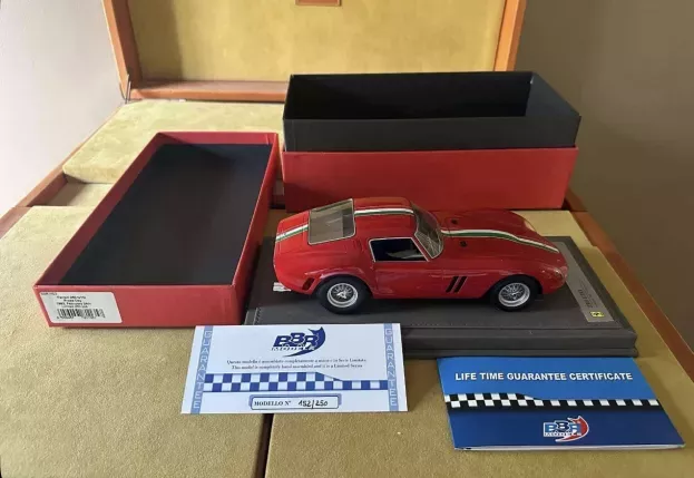 BBR Ferrari 250 Gto Red Fine 1962 1:18 BBR1803