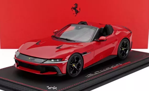 BBR Ferrari 12cilindri V12 830cv Spider Open 2024 Con Vetrina With Showcase 1:18 P18251A-VET