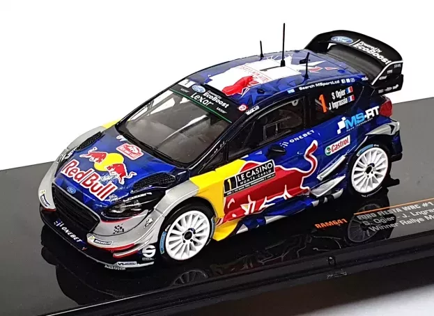 IXO Models Ford Fiesta Wrc Team M-sport N 1 Winner Rally Montecarlo World Champion 2017 S.ogier J.ingrassia 1:43 RAM641