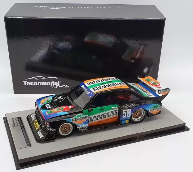Tecnomodel Ford Escort Ii Rs Turbo Zakspeed Team N 58 Drm Norisring 1980 Wolfgang Boller 1:18 TM18-172C
