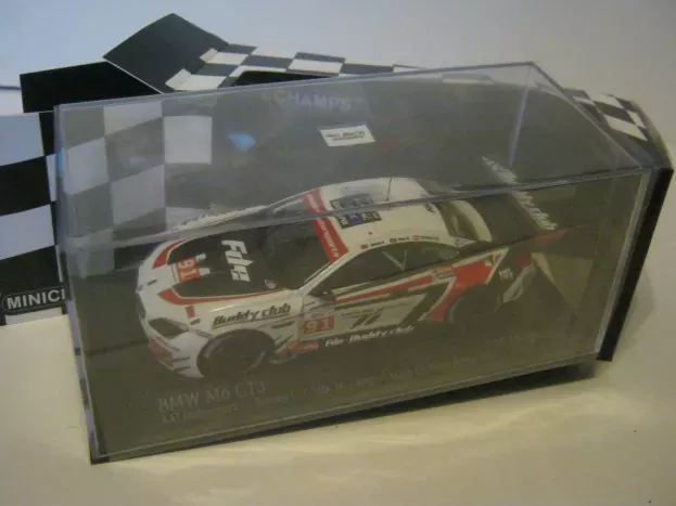 Minichamps Bmw 6-series M6 Gt3 Team Aai Racing N 91 24h Le Mans 2016 Chen Millroy Eng Asian 1:43 437162691