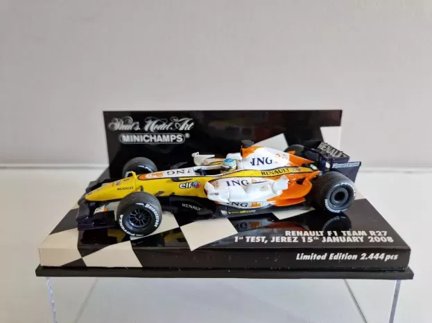Minichamps Renault F1 R27 N 5 Test Jerez 15th January 2008 F.alonso 1:43 400080105