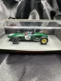 Spark 1/43 S7118 1961 Lotus 21 3rd Dutch GP - Jim Clark Boxed Ships From USA