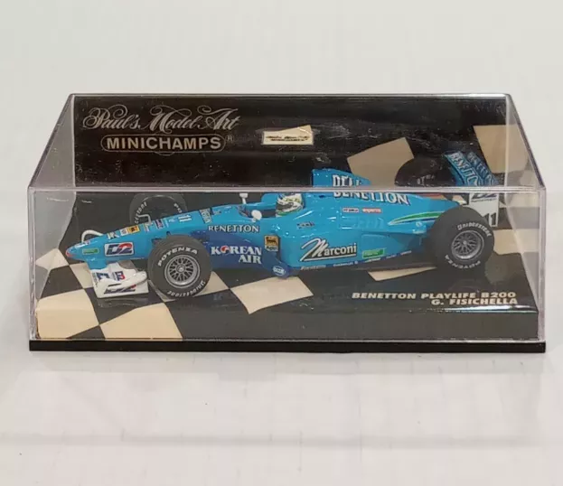 Minichamps Benetton F1 B200 Playlife N 11 Season 2000 G.fisicalla 1:43 430000011
