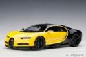 AUTOart 70994 1:18 Bugatti Chiron Jaune Molsheim Yellow/Nocturne Black, 2017 (co