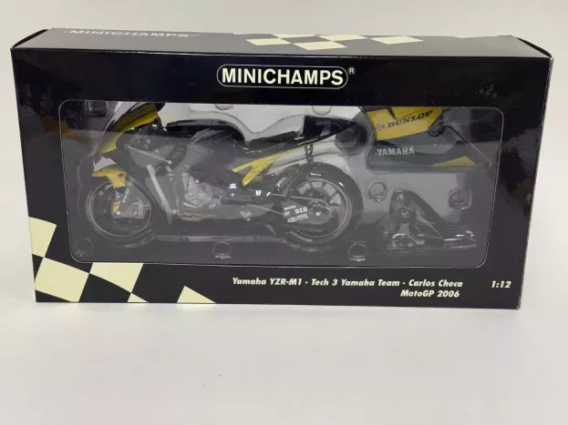 Minichamps Yamaha Yzr-m1 N 7 Motogp 2006 C.checa 1:12 122063007
