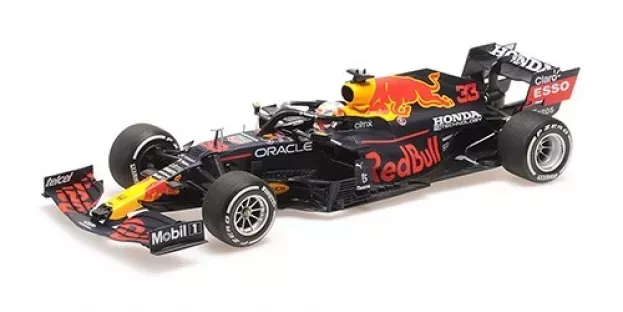 Minichamps Red Bull F1 Rb16b Honda Ra620h Team Red Bull Racing N 33 Winner French Gp 2021 Max Verstappen 1:18 110210833
