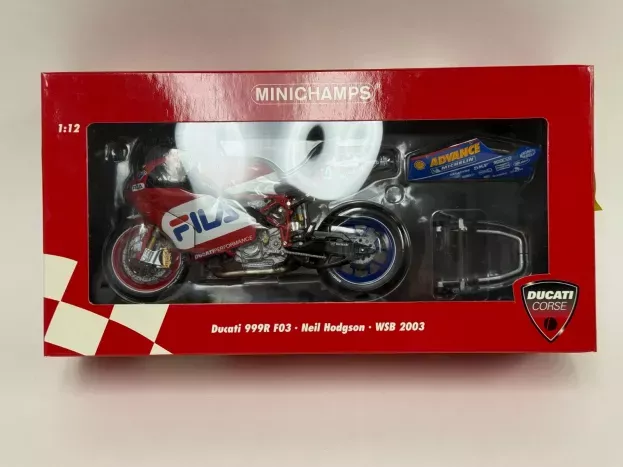 Minichamps Ducati 998rs Team Psg-1 Corse N 7 Season Superbike 2003 P.f.chili 1:12 122031300
