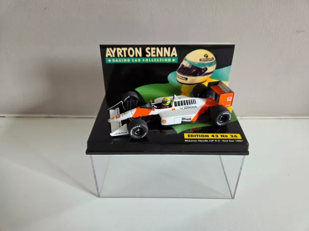 Minichamps Mclaren F1 Honda Turbo Mp4 4 N 12 Ayrton Senna 1988 World Champion 1:43 540884312